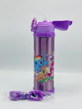 Pony Thermal Metallic Vacuumed Water Bottle Hot and Cold Resistance For Girls